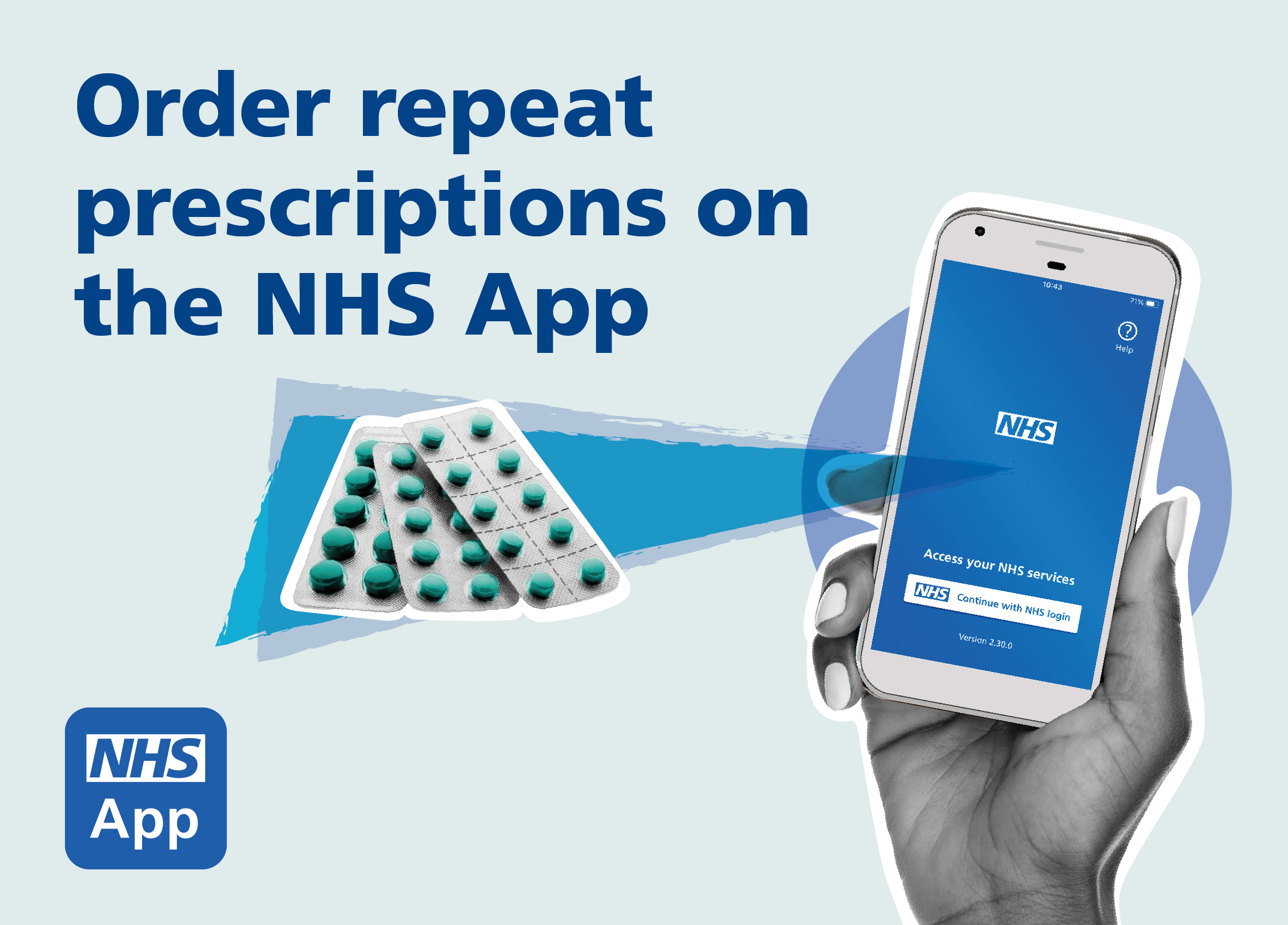 NHS App Repeat Prescriptions